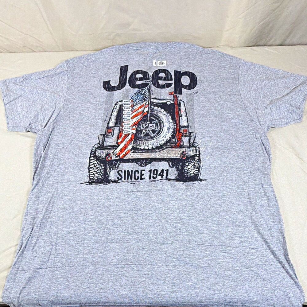 Jeep Since 1941 Graphic T-Shirt Mens XL T-Shirt JEDco NWT